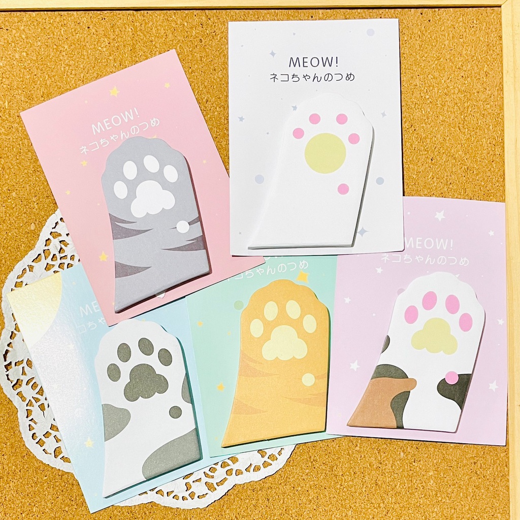 Sticky note animal stick it post it memo sticky note panda kucing