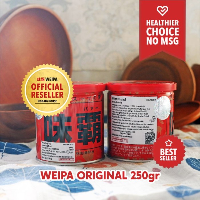 

[Ready-Stock]- Weipa Original All Purpose Seasoning 250 gr