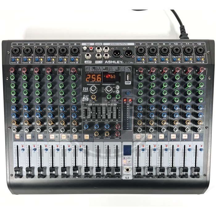 Mix Mixer Audio Ashley 12Edition 12 Edition 12 Chanel Usb Mp3 Bluetooth