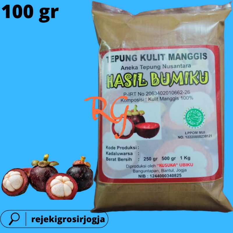 

Tepung Kulit Manggis kemasan 100 GRAM/Extra Kulit Manggis kemasan 100 GRAM