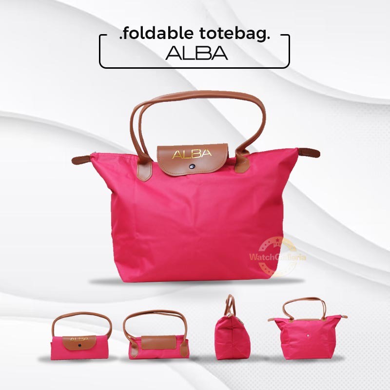 Tas Wanita totebag Alba Merah