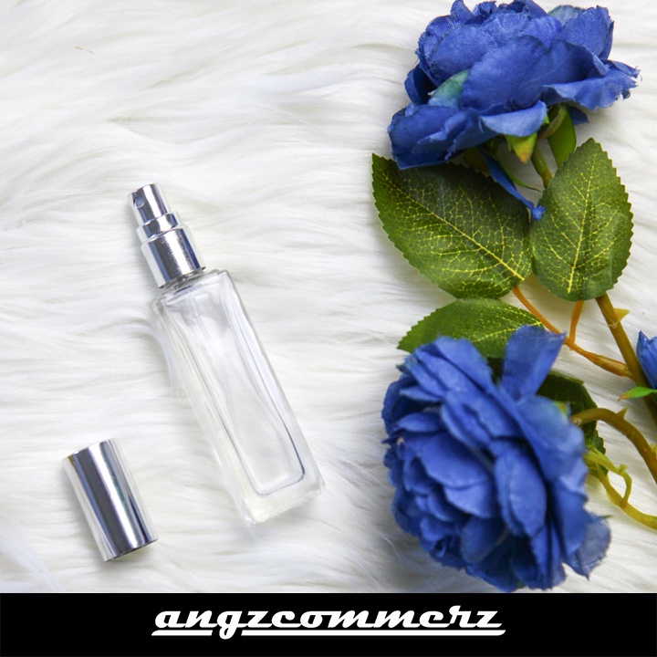 Botol Parfum Kaca Minyak Wangi Kotak Roll On Spray Glass Tebal 20ml