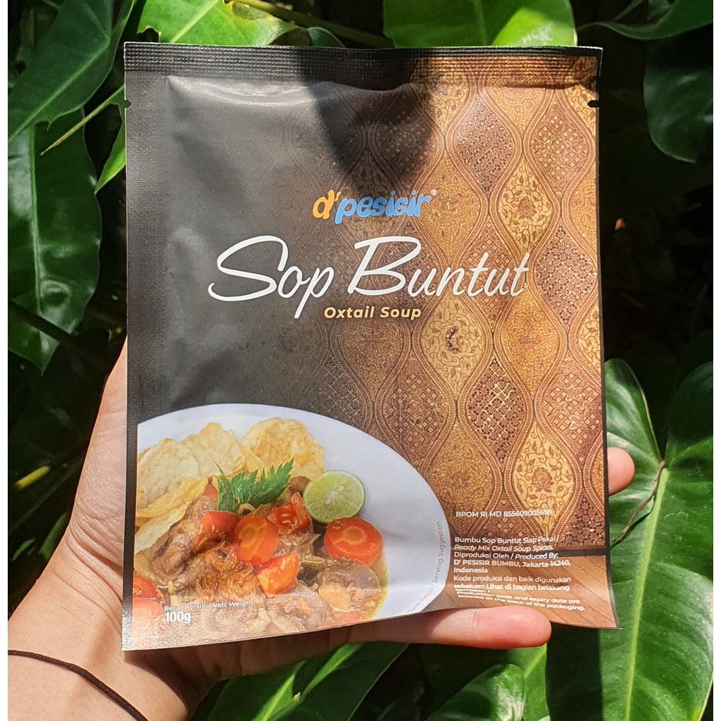 SOP BUNTUT d' Pesisir Bumbu Masak Jadi 100 gram