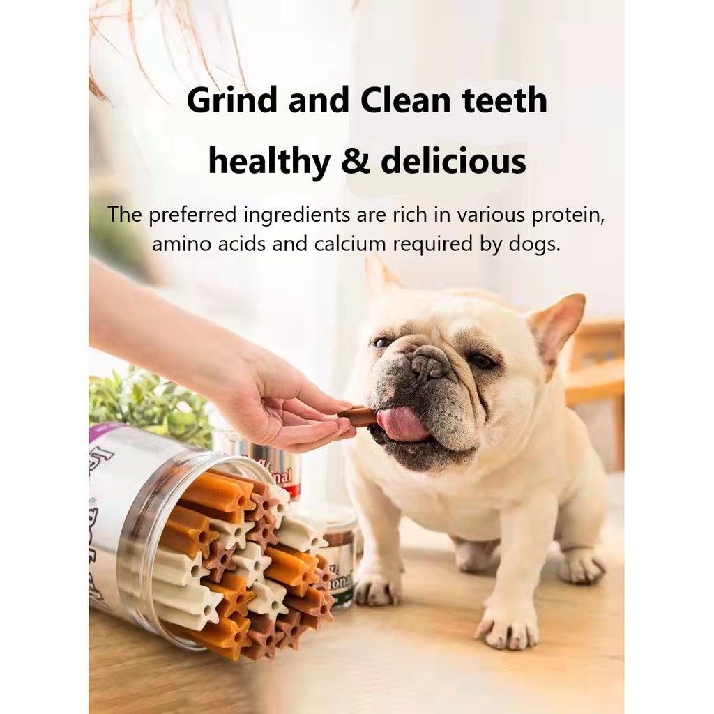 GRINDING DENTAL STICK TOPLES - Makanan Snack Cemilan Gigitan Anjing My Dog Nutritional Treats