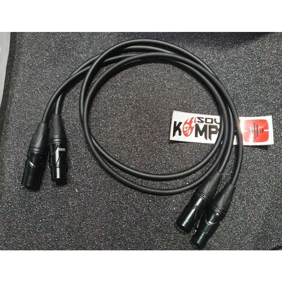 Kabel Mic XLR to XLR Vermouth Serenade Balance Interconnect Custom 1-5 meter