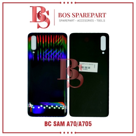 TUTUP BELAKANG SAMSUNG A70 / A705 / BACK DOOR / BACK COVER - Hitam