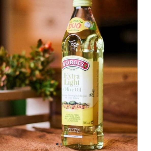 

❂ MARET 2024 Borges borjes extra light olive oil 500 ml ELOO ♕