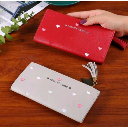 (GS) Dompet Panjang Wanita BS80 / Dompet Wanita Import Murah Real Pict