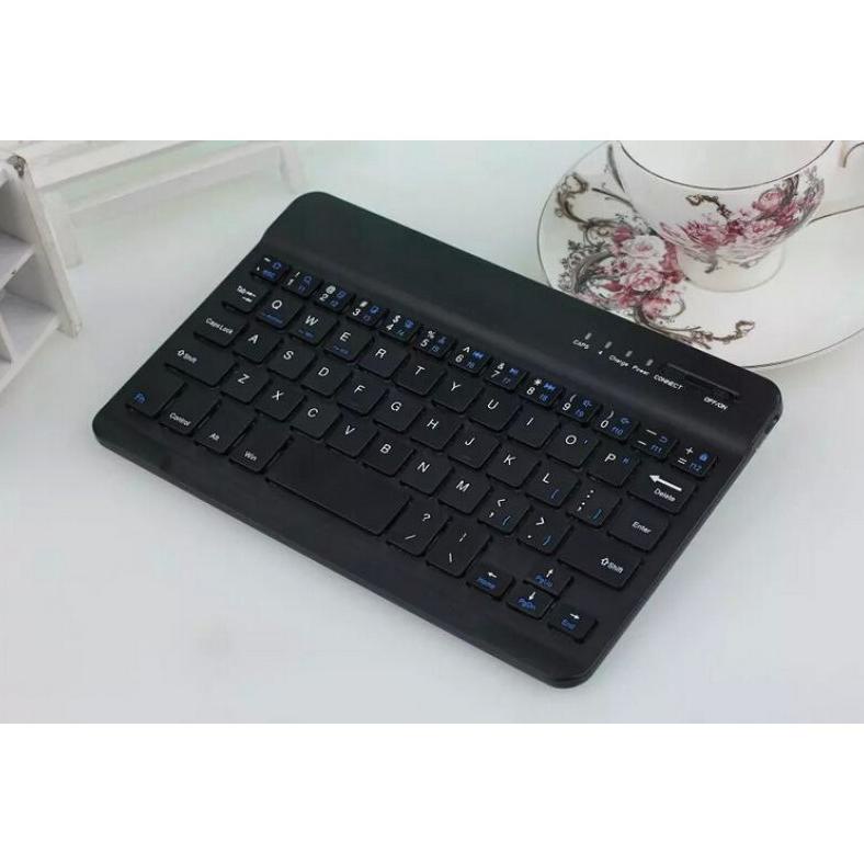 Sale Keyboard Bluetooth Keyboard Slim Rechargeable Design For Windows / Android / Ios / Pc Rovistar 