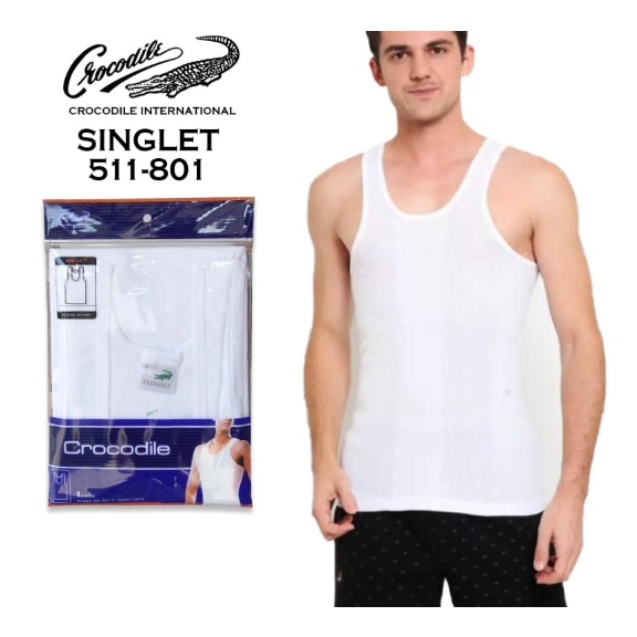 SINGLET CROCODILE 801V UK XXL