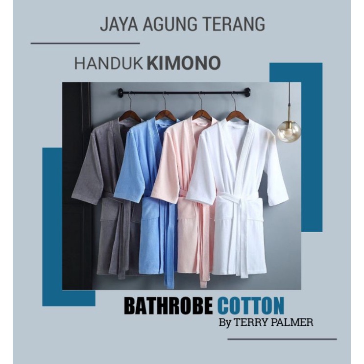 HANDUK MANDI KIMONO/BATHROBE BY TERRY PALMER