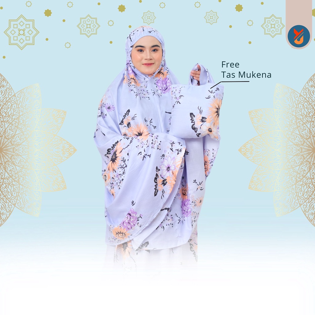 YashCollection Mukena Dewasa Rayon Motif Cemara