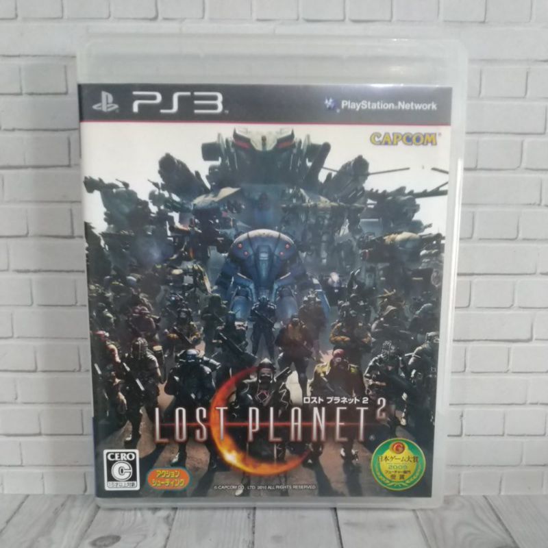 BD CD KASET ORIGINAL PS3 Lost Planet 2 Usa Bahasa Inggris Lengkap Manual book