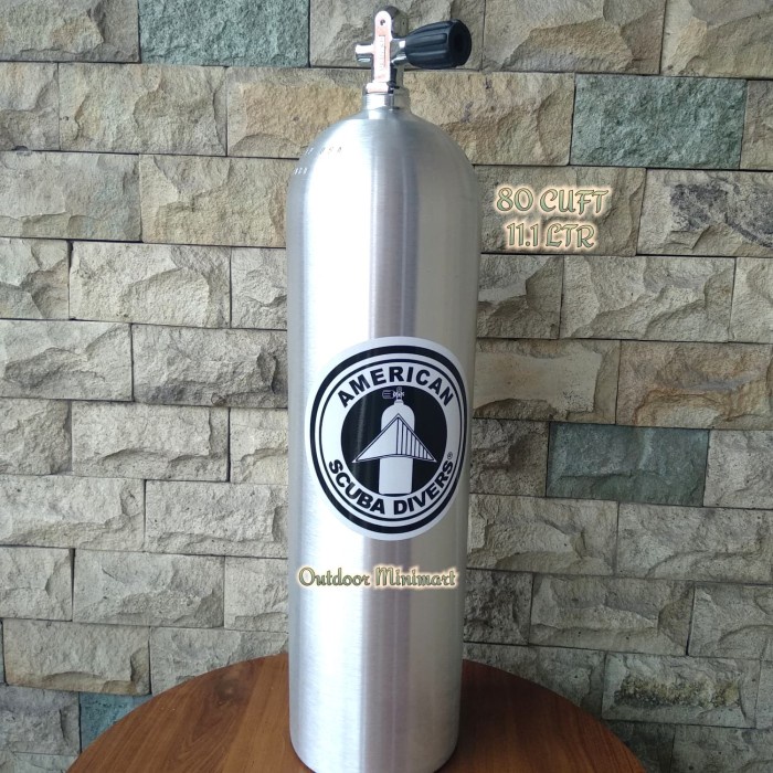 Tabung scuba amscud 80cuft