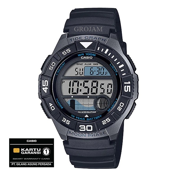 CASIO WS 1100H WS-1100H ORIGINAL GARANSI RESMI