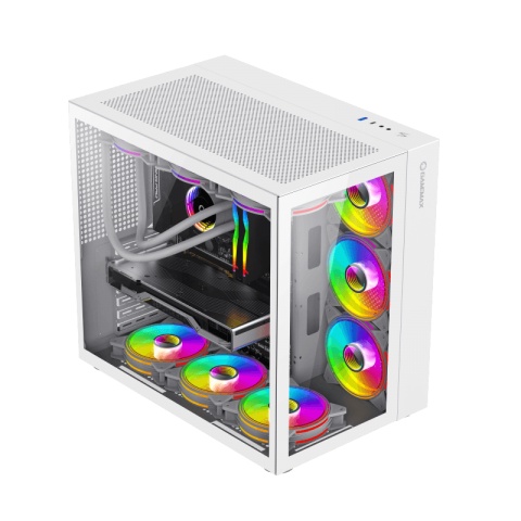 Casing PC GAMEMAX INFINITY White ATX | ITECHBALI