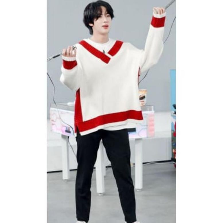 [ART. 0735] SWEATER V MAIN BOOTH JIN BTS RAJUT TEBAL PREMIUM