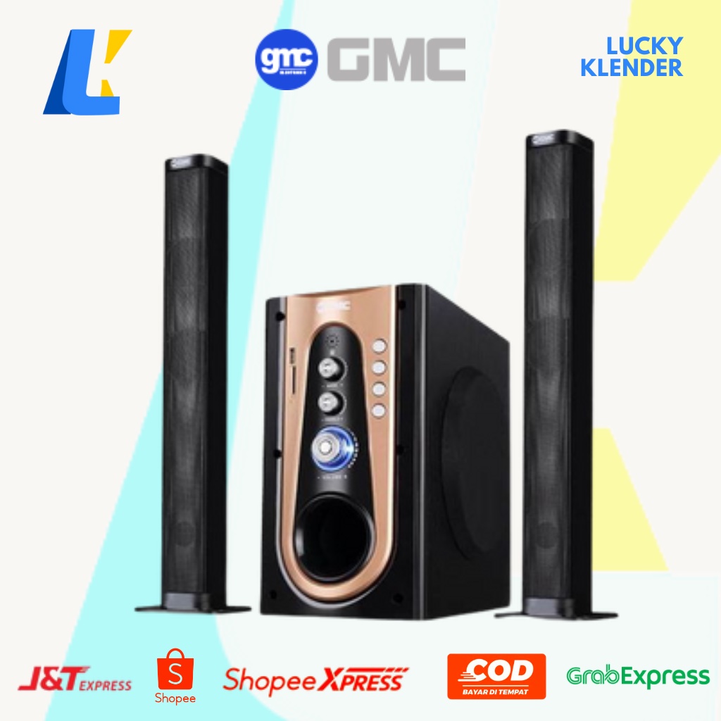SPEAKER SOUND BAR GMC 886P ~ BLUETOOTH