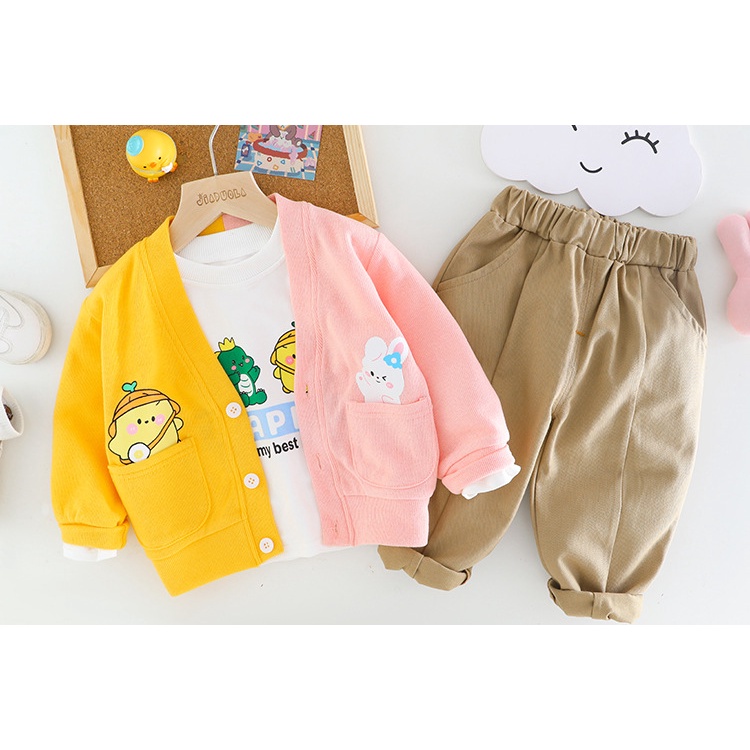 Setelan Anak Import Baju Anak Couple Set 3in1 MERC4RY