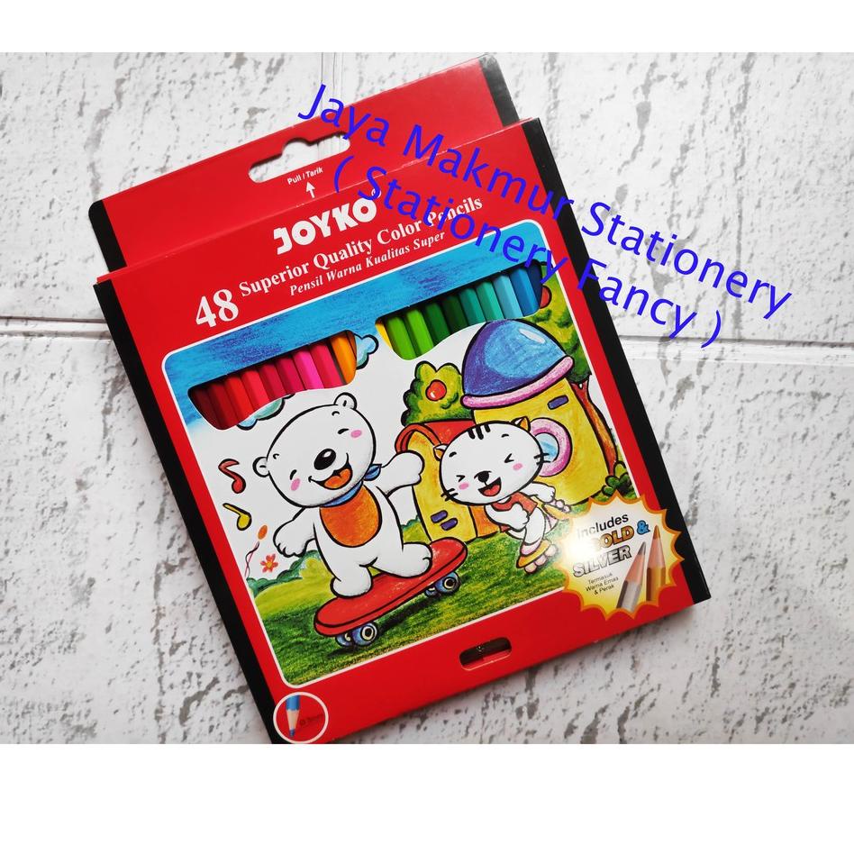 

Ready Promo Pensil warna Joyko 48 warna CP-48PB (1 Set)