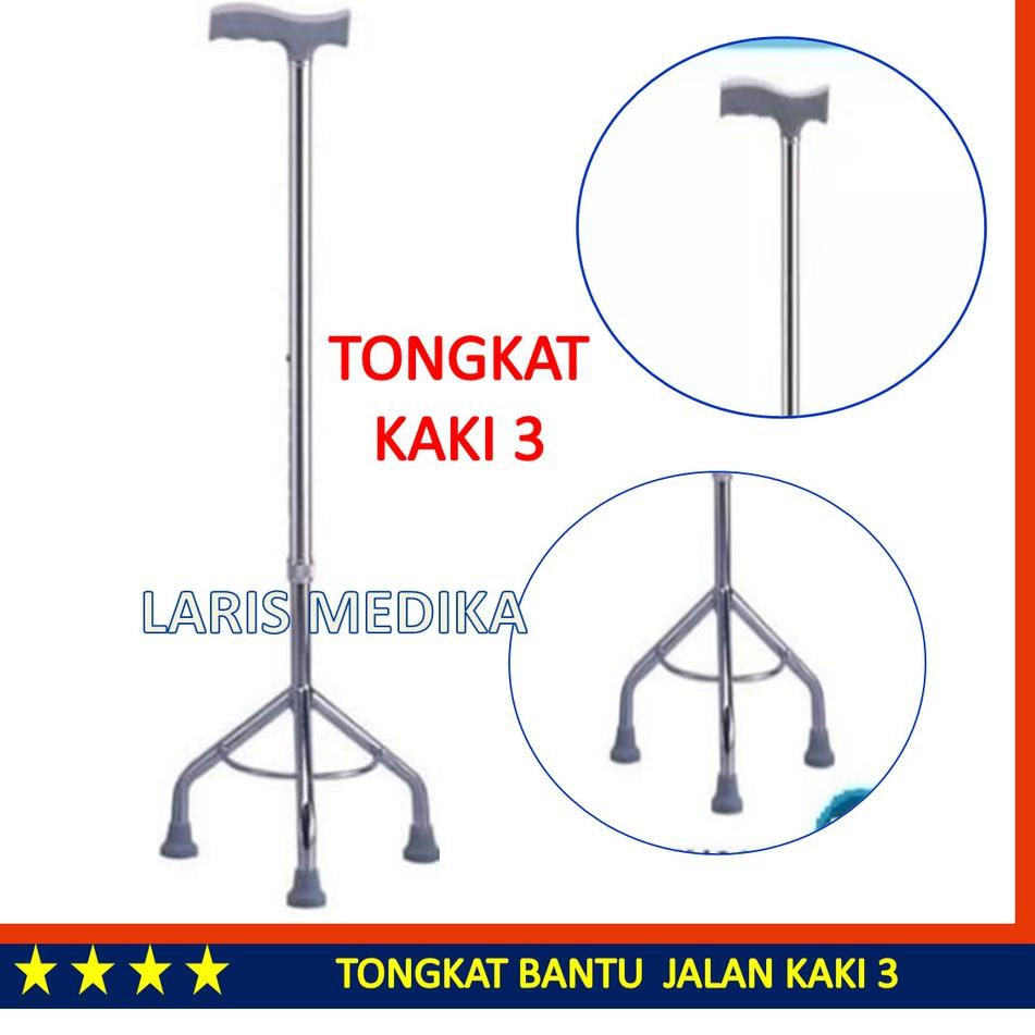 ♀ Tongkat Jalan Kaki 3 / Tongkat Orang Tua / Tongkat Jalan/Tongkat Sella ✽