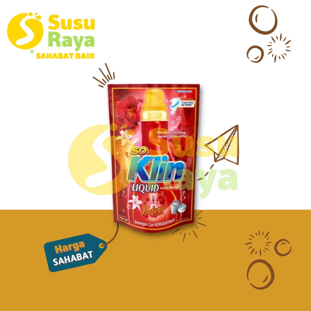 SO KLIN Liquid Softergent 1600ml (Refill)
