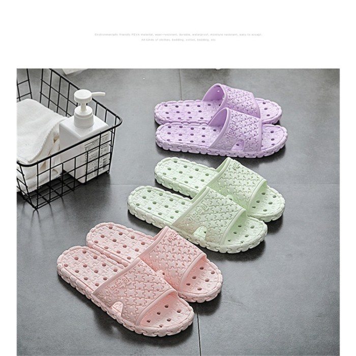 Add116 - Sandal Kamar Mandi Sandal Karet Anti Slip Toilet Rumah Sandar