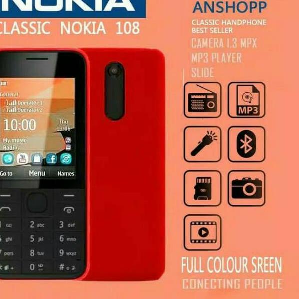 Serbu Baru KAMERA MP3 nokia 108 nokia murah nokia jadul nokia senter nokia baru