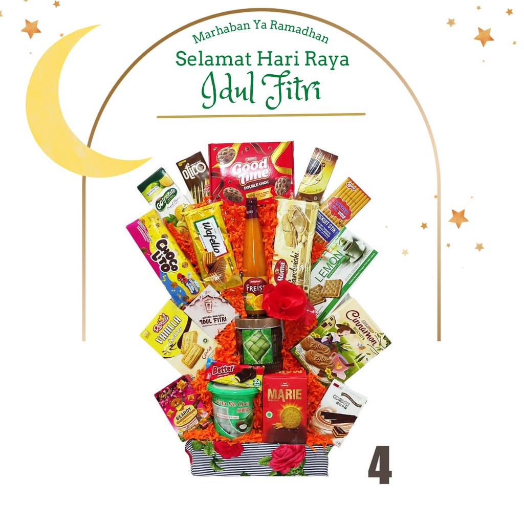 

Parcel Hampers Lebaran Idul Fitri Natal Desain Unik Murah Harga Terjangkau Bandung 4