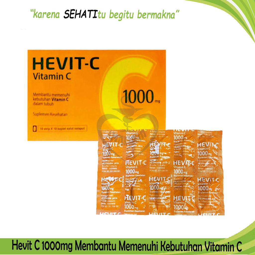 Hevit C Plus Suplemen Kesehatan Multivitamin Daya Tahan Tubuh