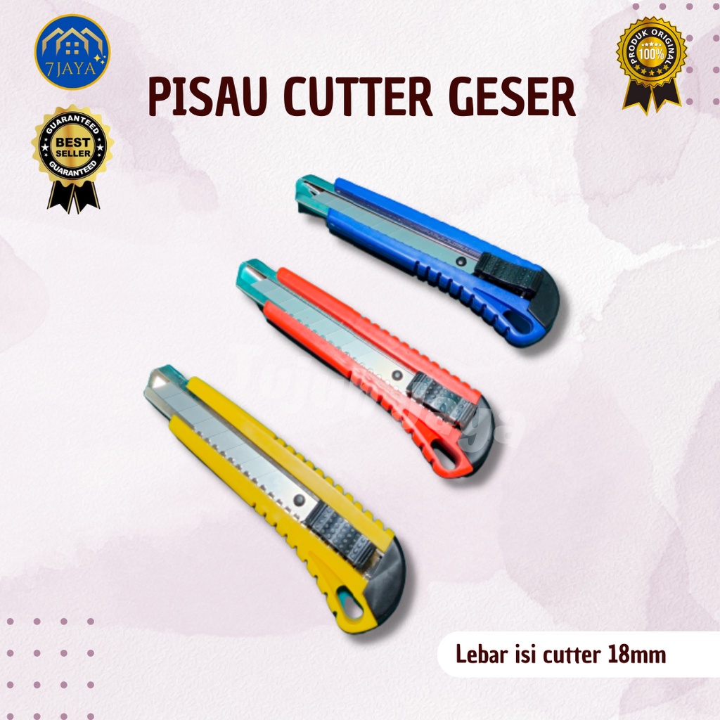 Pisau Cutter Geser 18mm