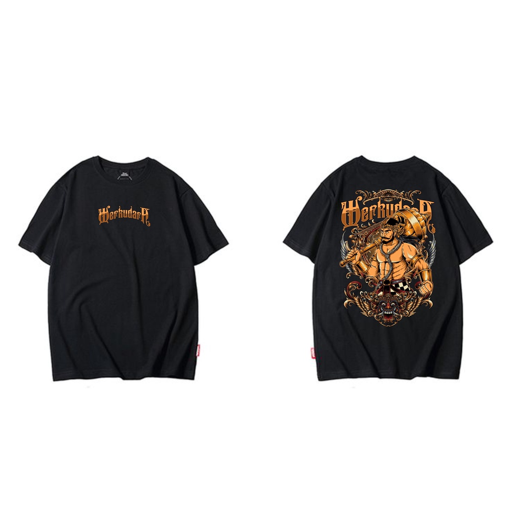 KAOS OVERSIZE WAYANG WERKUDARA BIG SIZE JUMBO