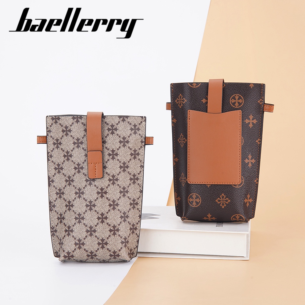 BAELLERRY N8905 Tas Selempang Wanita Tas Handphone Bahan Kulit PU Leather Premium WATCHKITE WKOS