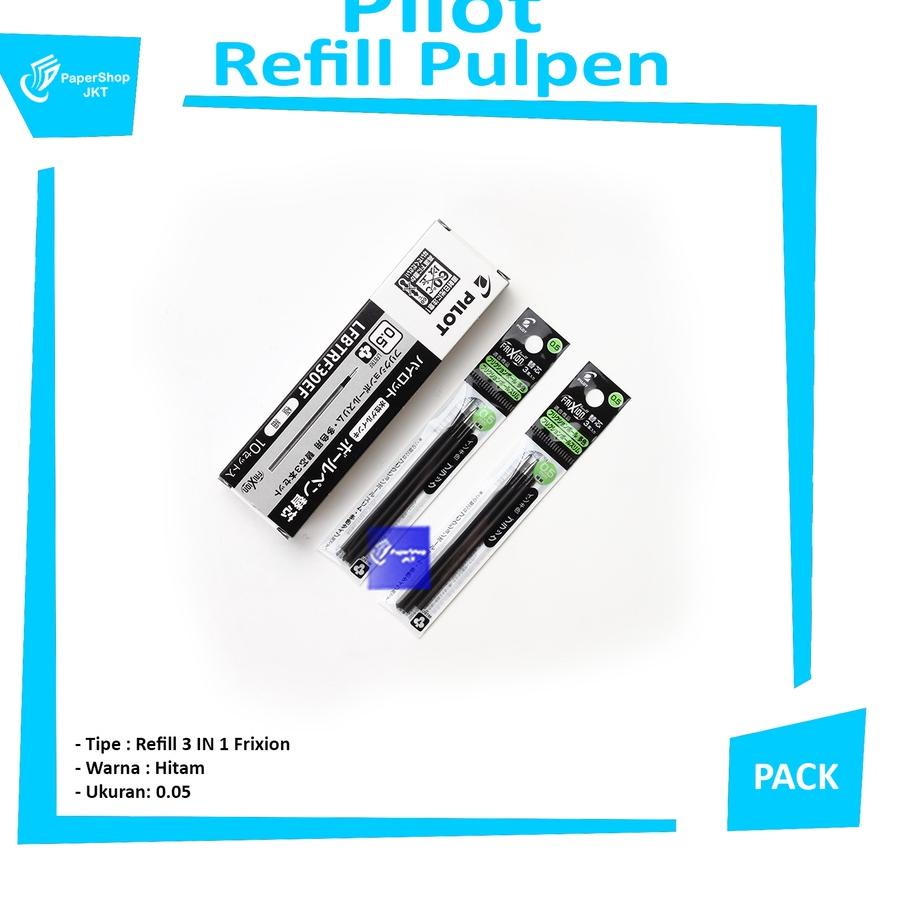 

12.12 FLASH SALE FRIXION - Pilot Refill 3 IN 1 - Isi Ulang Pen 3 IN 1 - Pcs 