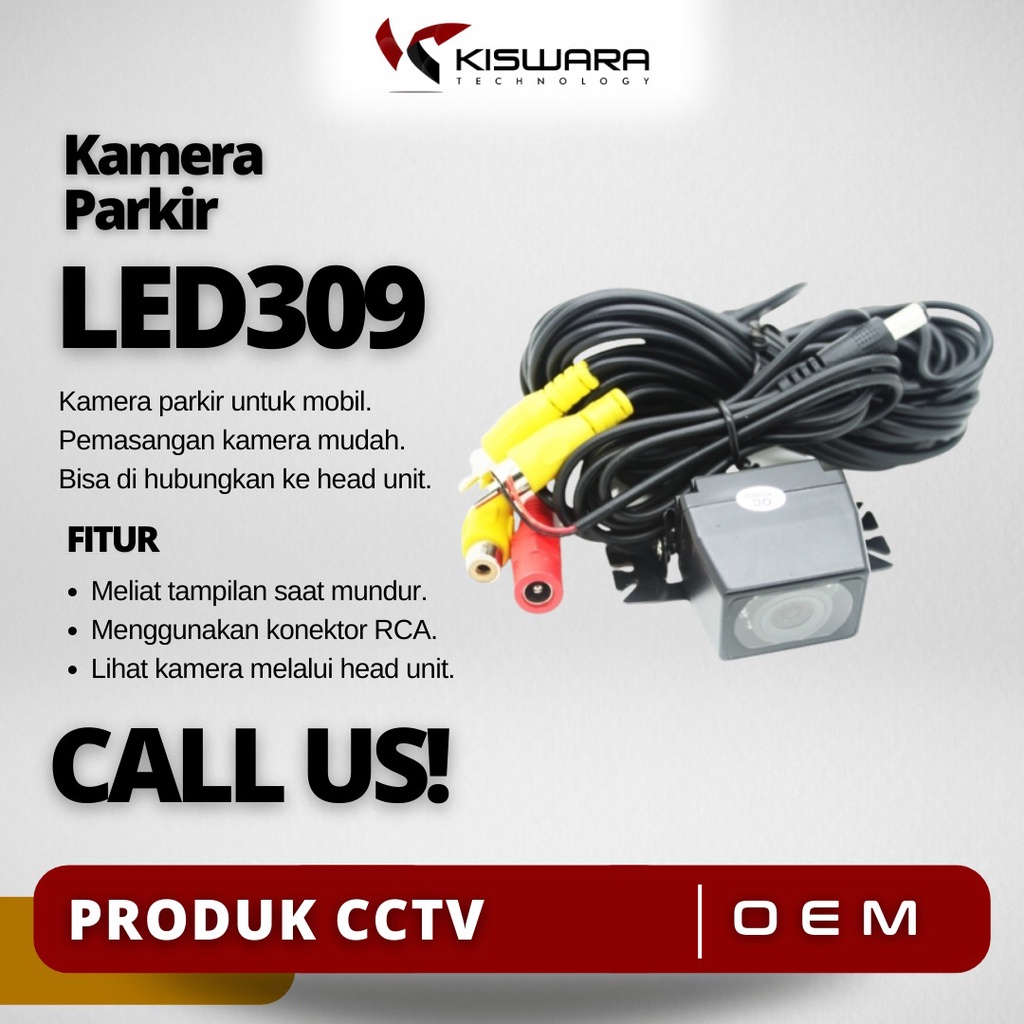 Car Rear View Camera - Kamera Mundur LED309