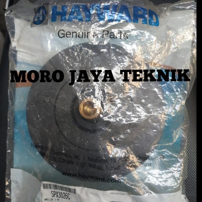 Impeller Pompa Hayward 3Hp Sp3026C Kipas Pompa Kolam Renang Hayward