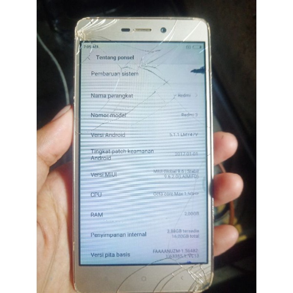 XIOMI 3S 2/16 MINUS LCD/HP MINUS MURAH/HP SECOND MURAH/HP BEKAS MURAH/HP RUSAK/GAMBLING