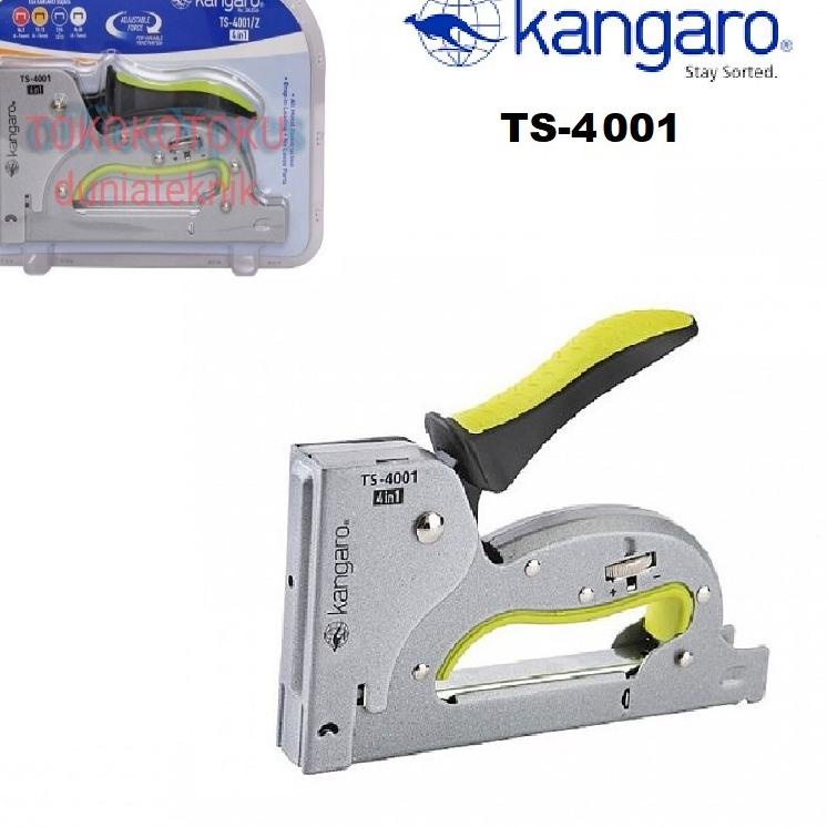 

♬ Gun Tacker Alat Staples Tembak 4in1 / Stapler Kangaro TS-4001| TS4001 ℮