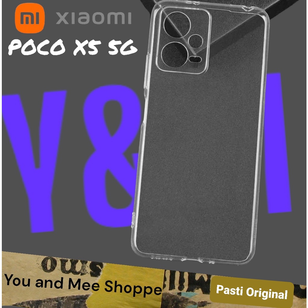 SLIM! Case Transparant Compatible with Xiaomi POCO X5 5G, Poco X3 Nfc, X3 GT, F5 F4, F4GT, F3 Pro, F2 Pro, C40, M5, M5s, M4 Pro, M3 Pro And Shockproof Thin Silicone Cover Yellowing-Resistant Slim Transparent TPU Phone Protecth Protector Plastic 4G NFC A s