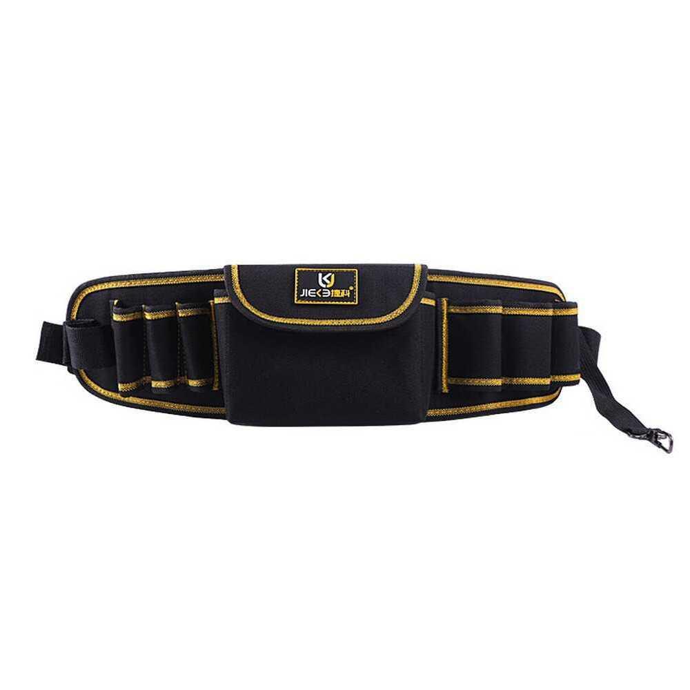 JIEKE Tas Pinggang Perkakas Serbaguna Waist Pocket Tool Bag - Black