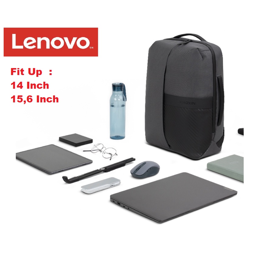 Backpack Lenovo for Xiaoxin Yoga Thinbook Thinkpad 14 Inch 15,6 Inch inch Kantoran Traveller Original - White