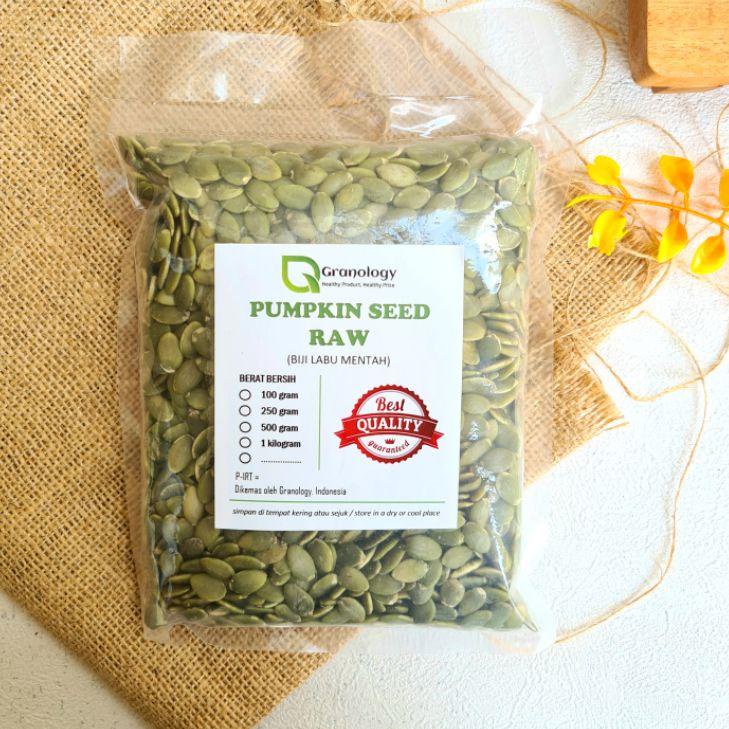 

☋ Biji Labu Mentah / Raw Pumpkin Seed - 500 gram ❉