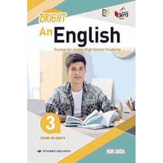 Erlangga - BRIGHT AN ENGLISH COURSE Jld. 3/Kls IX