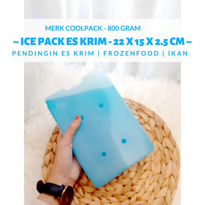 

siap kirim] Alat pendingin es krim keliling - Plat Pendingin Es 22 cm x 15 x 3