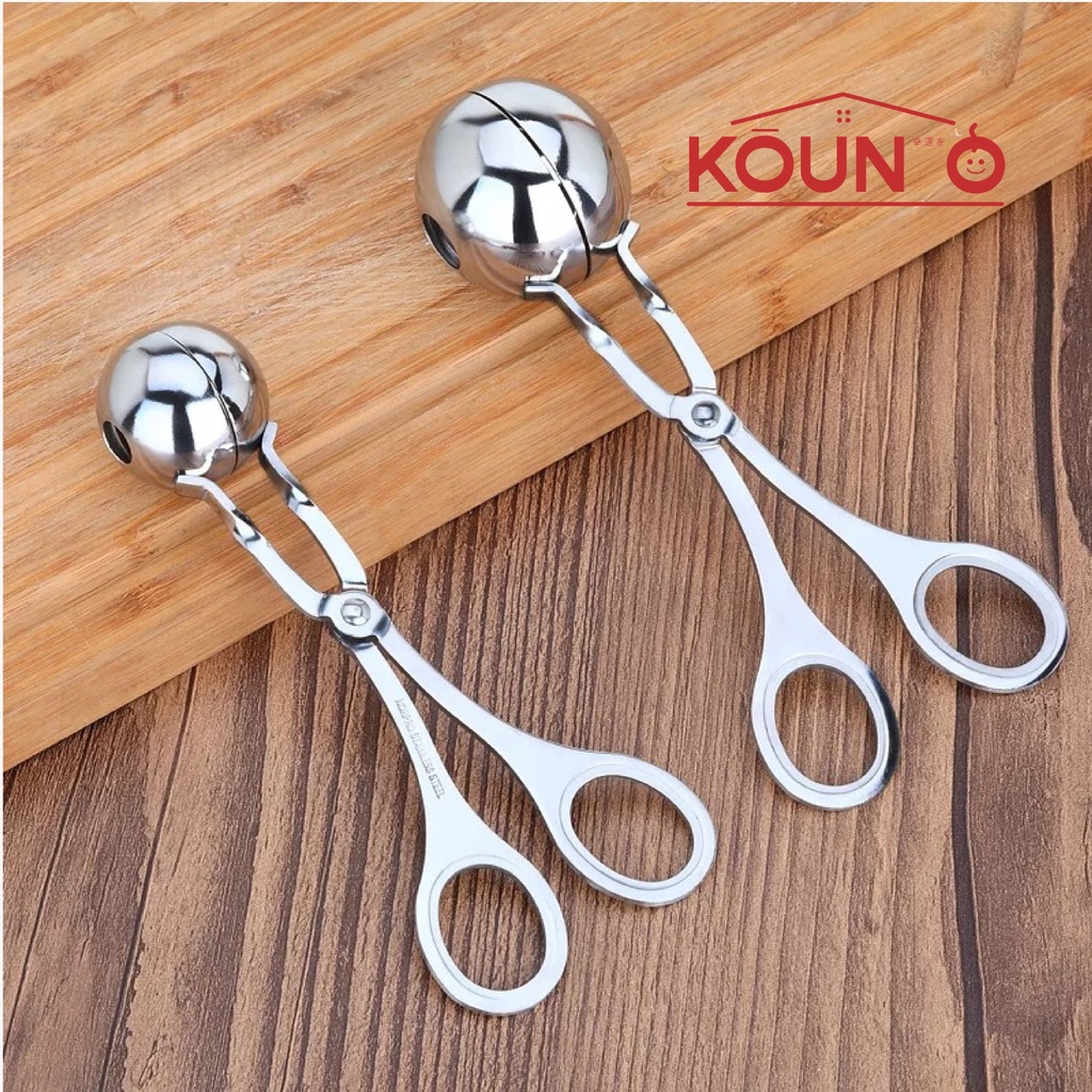 meatball maker Scoop Stainless Stell Cetakan Bakso Serbaguna Anti Lengket