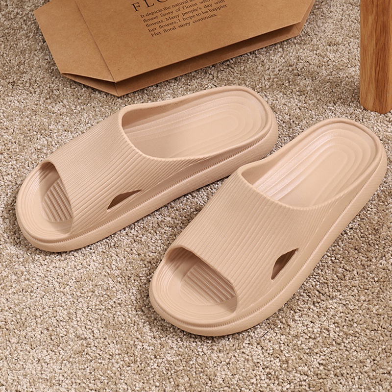 Sandal Slop Polos Wanita Slip On Korean Style EVA Karet Sandal Selop Rumah Kamar Mandi