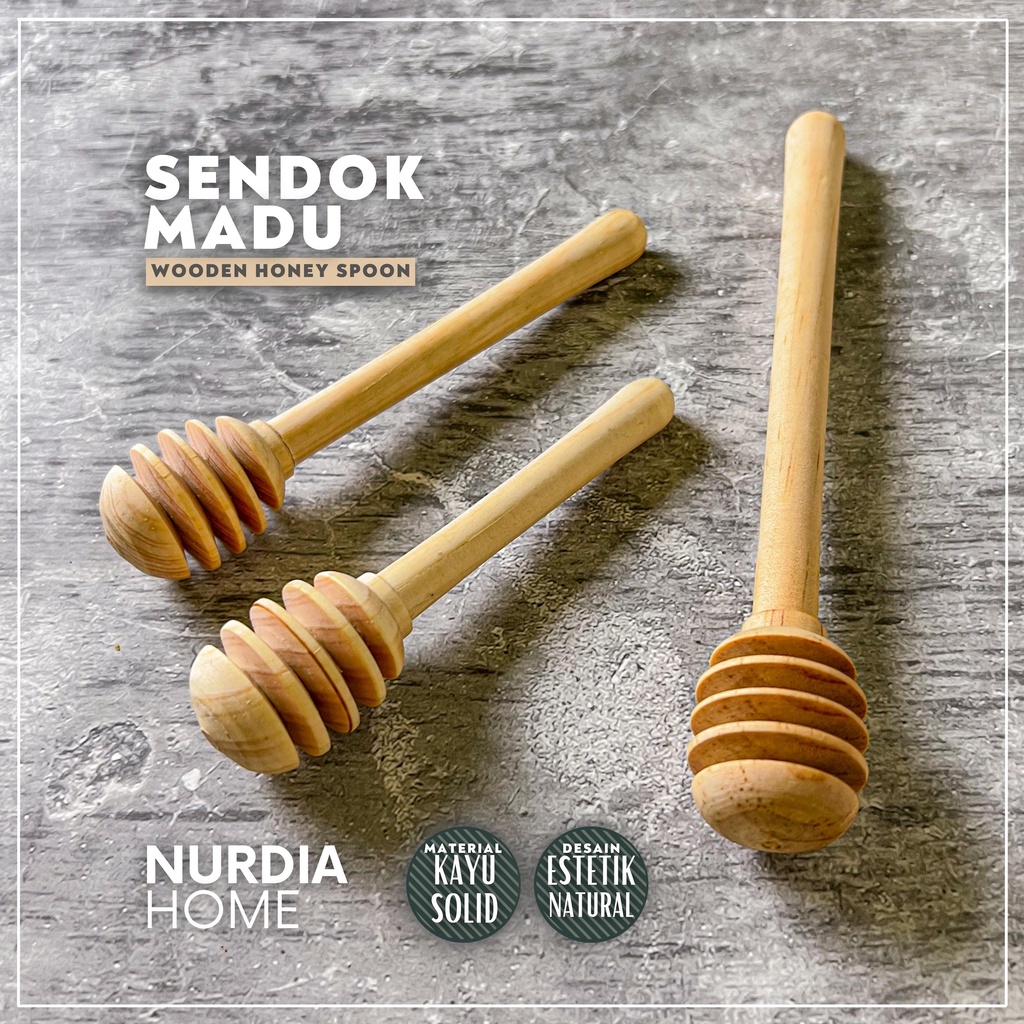 Sendok Madu Kayu (Honey Spoon) By Nurdia Home - W03