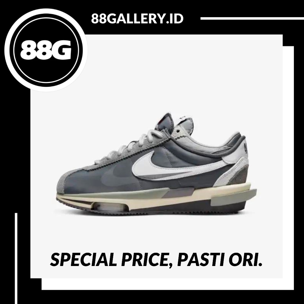 Sacai x Nike Cortez Grey