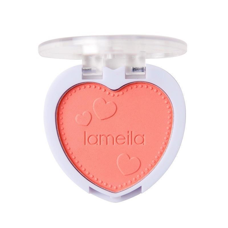 LAMEILA Blush Love Rouge Natural Orange Pink 4 Color Blush On LA058