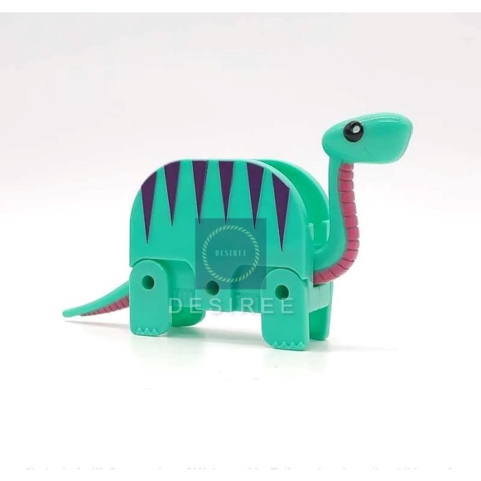 Terlaris Emco Pocket Safari Morphers Huruf: D -Dinosaur